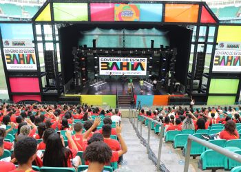 Estudantes de toda a Bahia apresentam suas criações científicas, artísticas e culturais em mostra de projetos na Arena Fonte Nova