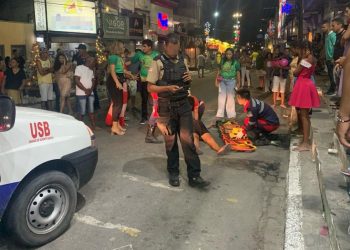 Gestante de 9 meses fica desacordada após receber um golpe com barra de ferro desferido pelo próprio filho