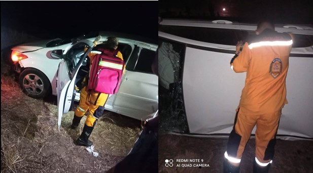 Acidente envolve quatro carros na BA 120, trecho Coité – Riachão do Jacuípe