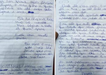 Recém-nascido é encontrado dentro de sacola ; suposta mãe deixou carta ao lado do filho