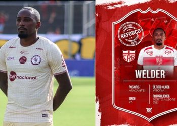 Campeão da Série B pelo Vitória, atacante Welder que pertence ao Jacuipense é emprestado ao CRB
