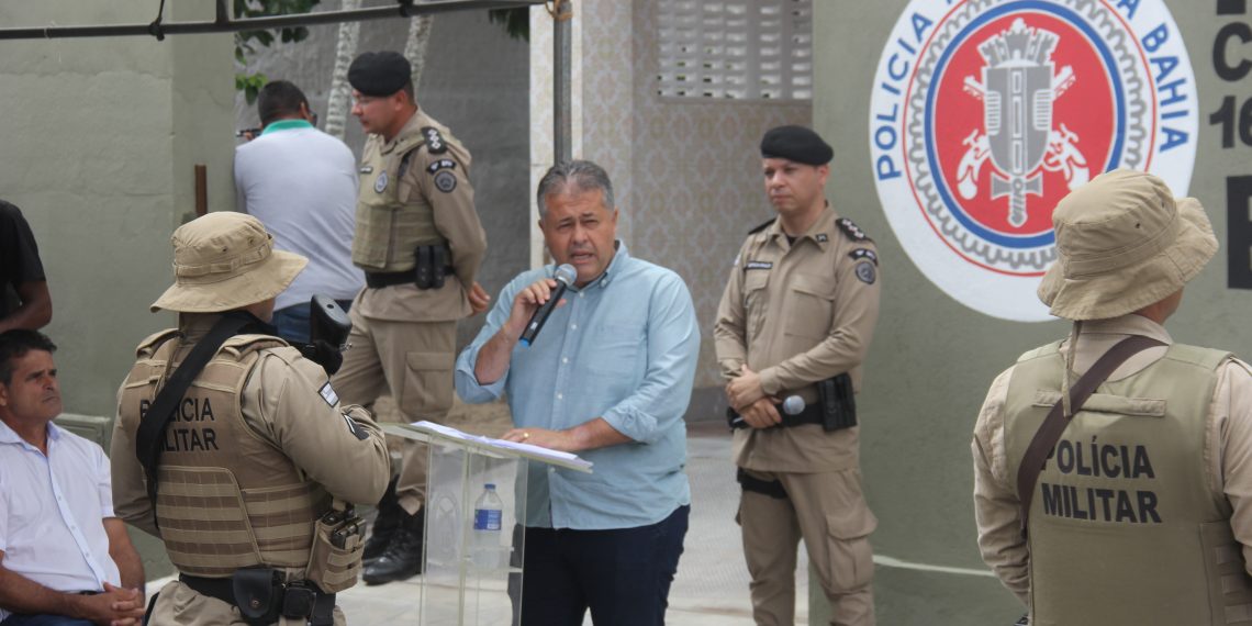 Durante inauguração da Base Avançada da Ceto em Retirolândia deputado Alex da Piatã destacou a importância da sociedade civil contribuir para diminuir a criminalidade