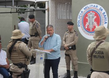 Durante inauguração da Base Avançada da Ceto em Retirolândia deputado Alex da Piatã destacou a importância da sociedade civil contribuir para diminuir a criminalidade