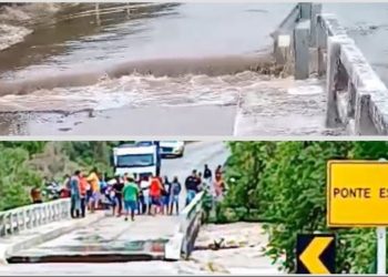 Quijingue: Acesso à cidade interditado devido às fortes chuvas