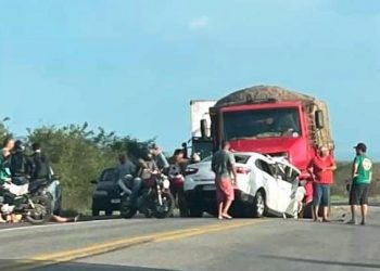 Colisão na BR 116 próximo ao Bar Coité deixa mãe e filha mortas e neta ferida (atualizada)