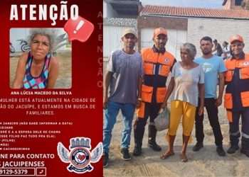 Após abraçar causa, Brigada Anjos Jacuipenses localiza familiares de andarilha e leva até Juazeiro
