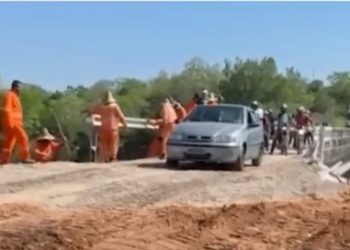 SEINFRA conclui recuperação do trecho da BA 381 levado pelas águas e o tráfego de veículos está liberado