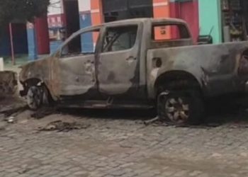 Pré-candidata a prefeitura de Nova Canaã teve carro incendiado