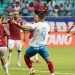 Bahia vence o Barcelona na Arena Fonte nova e assume provisoriamente a liderança do Baianão