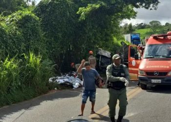 PE – Oito morrem após Kombi e caminhão baterem de frente em rodovia pernambucana