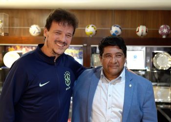 De volta ao comando da CBF, Ednaldo Rodrigues demite Fernando Diniz