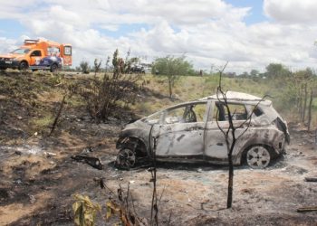Médica coiteense morre carbonizada após carro que dirigia se envolver em colisão na BA 120