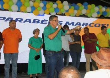 Valente – Marcos Adriano comemora aniversário em ato que marcou lançamento de sua pré-candidatura a prefeito pelo PSD