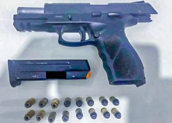 Polícia Militar apreende pistola em evento após denúncia de poluição sonora em Santaluz