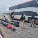 PRF apreende em ônibus, drogas, armas, celulares e pedras preciosas