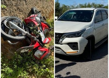 Colisão envolvendo carro e moto deixa um morto na BA 314