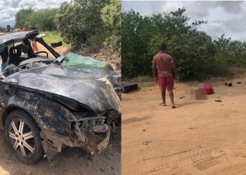 Homem morre vítima de acidente em estrada vicinal