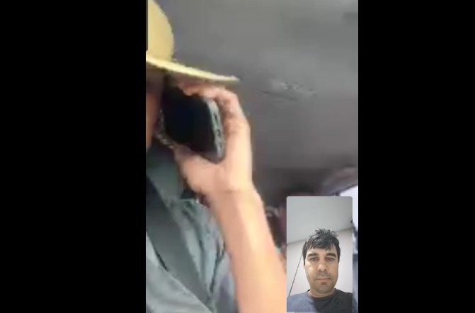 Viraliza chamada de vídeo de sequestrador de fazendeiro pedindo resgate ao filho para liberta-lo