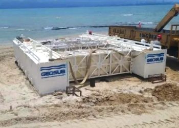 Ponte Salvador-Itaparica: começa montagem de plataforma para sondagem em Vera Cruz