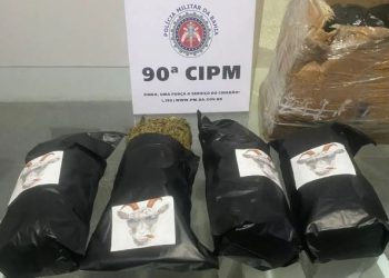 Indíviduo com diversas passagem pela Polícia é detido quando transporava droga em garupa de motocicleta