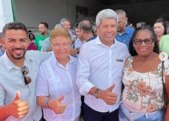 Retirolândia – Deputada Fátima Nunes acompanha Jerônimo Rodrigues em ações de enfrentamento à seca