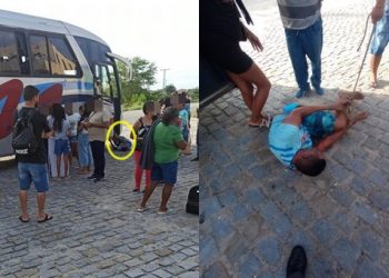 Individuo quase foi linchado ao tentar assaltar ônibus intermunicipal