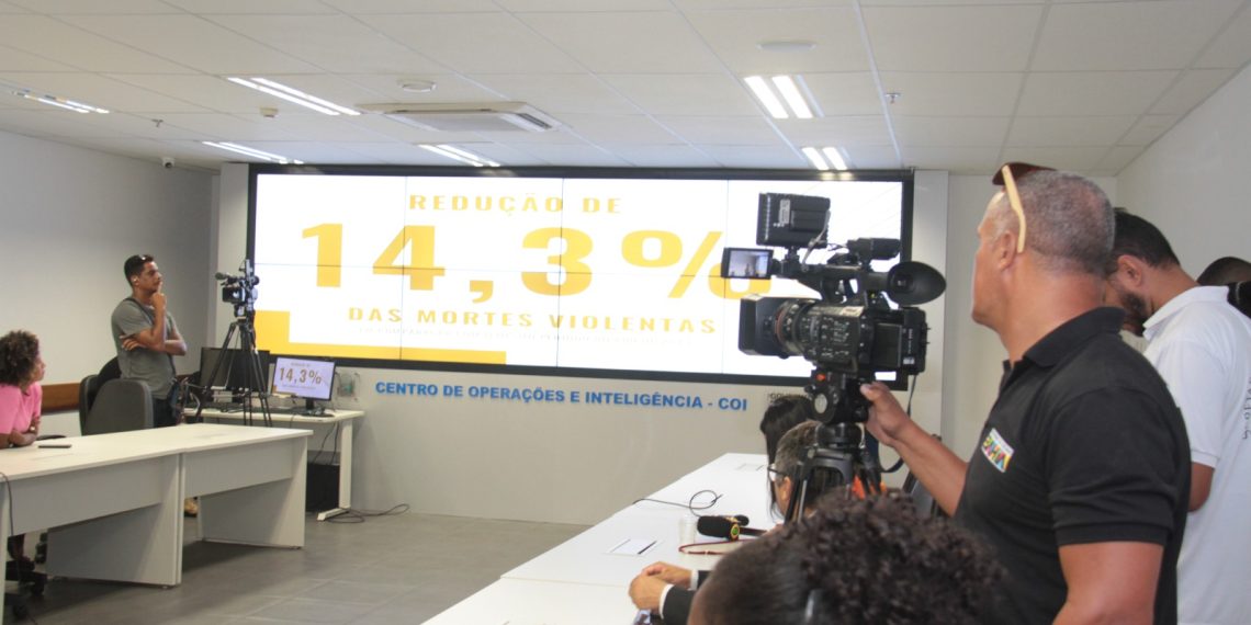 Mortes violentas têm redução de 14,3% na Bahia, no primeiro bimestre de 2024