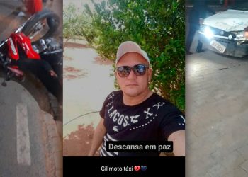 Mototaxista morre ao colidir com carro em estrada vicinal do município
