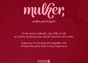Evento de responsabilidade social da FARESI celebra o mês da mulher na comunidade da Pampulha