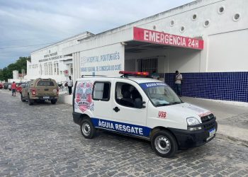 Adolescente é socorrido após ser atingido com tiro de espingarda disparado acidentalmente