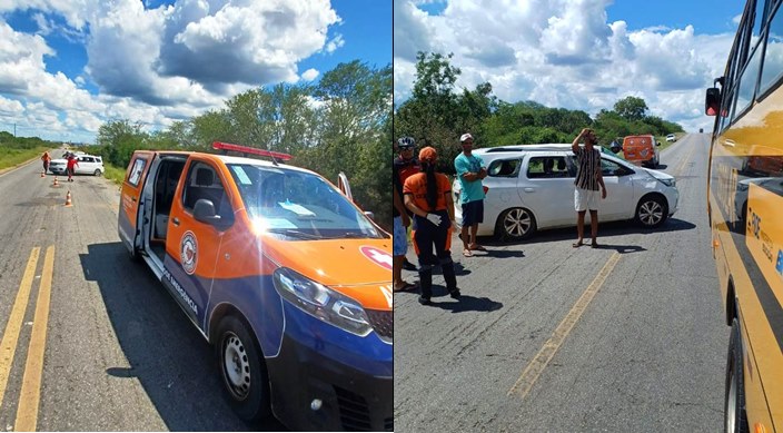 Plantão movimentado: Brigada Anjos Jacuipenses é acionada para pestar socorro em quatro acidentes neste domingo