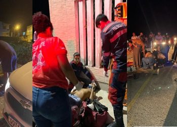 Águia Resgate é acionado para socorrer mulher vítima de agressão e dois que se envolveram em acidentes