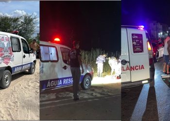 Três acidentes envolvendo motocicletas em estradas de Coité. Águia Resgate prestou socorro às vítimas, uma delas aniversariante do dia