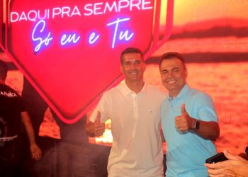 Barrocas II – Prefeito Jai esteve lado a lado com Marlon Nunes seu pré-candidato a sucessão durante toda festa de emancipação
