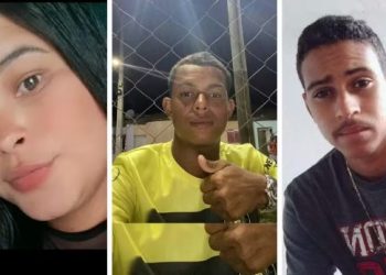 Três amigos morrem após serem atingidos por carro no sul do estado; motorista fugiu após acidente