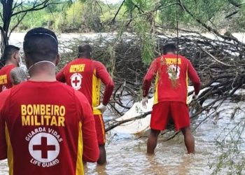 Corpo de homem levado pela correnteza é encontrado por Bombeiros em Canudos