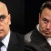 Elon Musk declara guerra a Alexandre de Moraes e diz que vai liberar contas bloqueadas por decisões judiciais