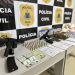 Integrante de grupo criminoso é localizado em Sapeaçu com fuzil e pistola de fabricação turca