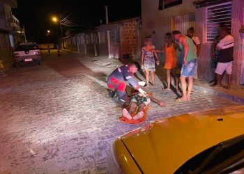 Águia Resgate presta socorro a homem vítima de espancamento pelo próprio filho