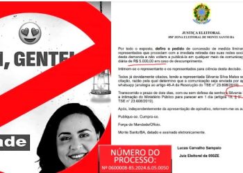 Justiça Eleitoral notifica prefeita Silvania Matos após divulgação de Pesquisa Irregular