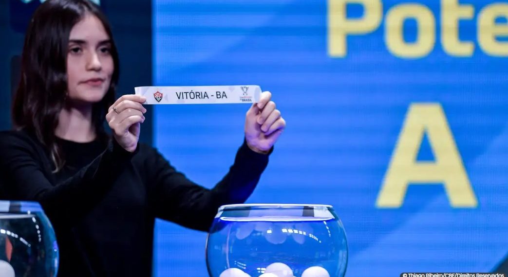 Definidos os 16 confrontos de ida e volta da 3ª fase da Copa do Brasil; Bahia enfrente clube catarinense e Vitória, carioca