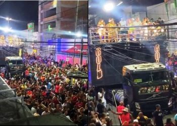 Coité Folia – Muita gente ficou de ‘perna bamba’ com Parangolé na primeira noite de festa