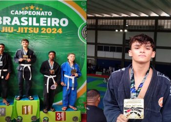 Atleta coiteense se consagra campeão brasileiro de Jiu-jitsu
