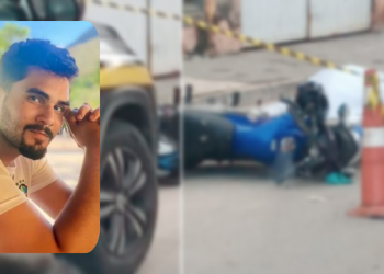 Motociclista morre após perder controle do veículo e colidir em parede de residêcia