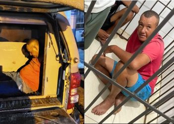 Suspeito de matar mulher a facada acaba de ser preso pela Polícia Militar (atualizada)