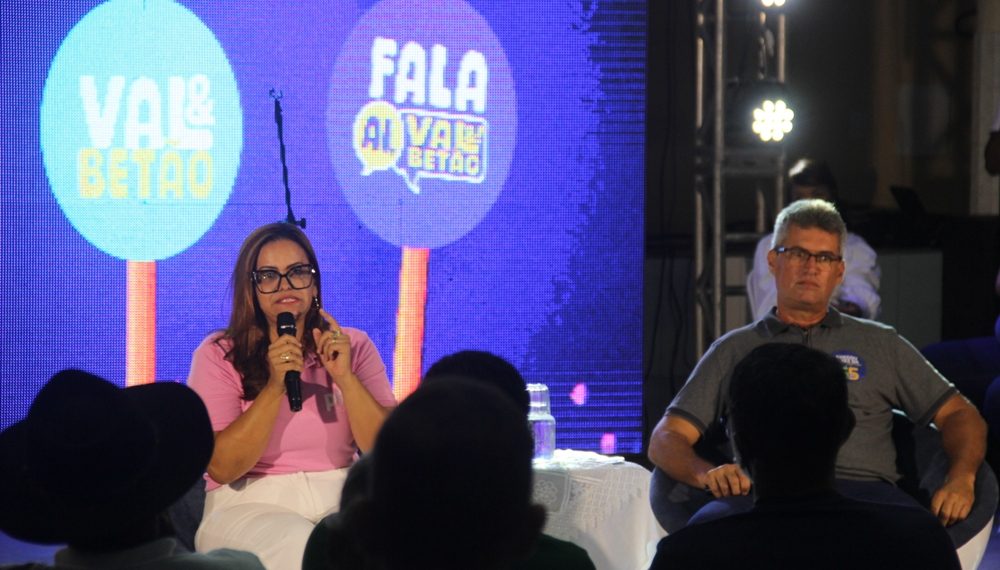Pré-campanha: Programa Fala aí Val e Betão é realizado em Salgadália maior distrito de Coité