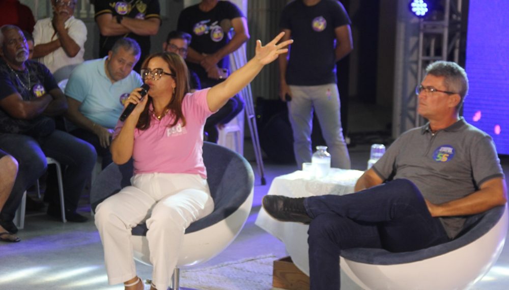 Pré-campanha: Programa Fala aí Val e Betão é realizado em Salgadália maior distrito de Coité