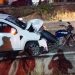 Mulher morre e outra fica ferida após motocicleta ser atingida na traseira por carro na BA 417