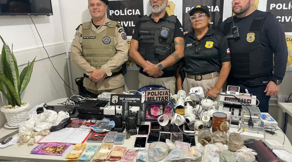 Polícia Civil prende três integrantes de organização criminosa em Serrinha
