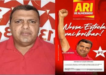 Cansanção – Candidato a prefeito pelo PT na última eleição, Ari de Almerido solta o verbo e diz que ‘não vai ter golpe’